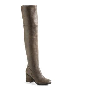 Hinge Canton Over the Knee Brown Boot Size 8